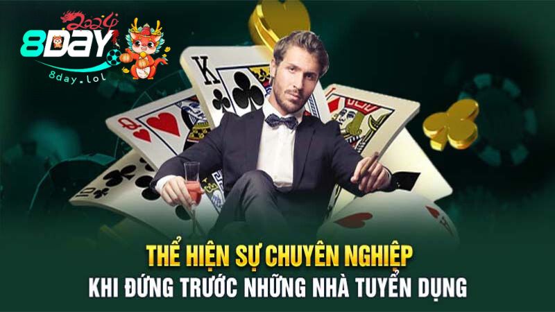 Thể hiện sự chuyên nghiệp khi đứng trước những nhà tuyển dụng