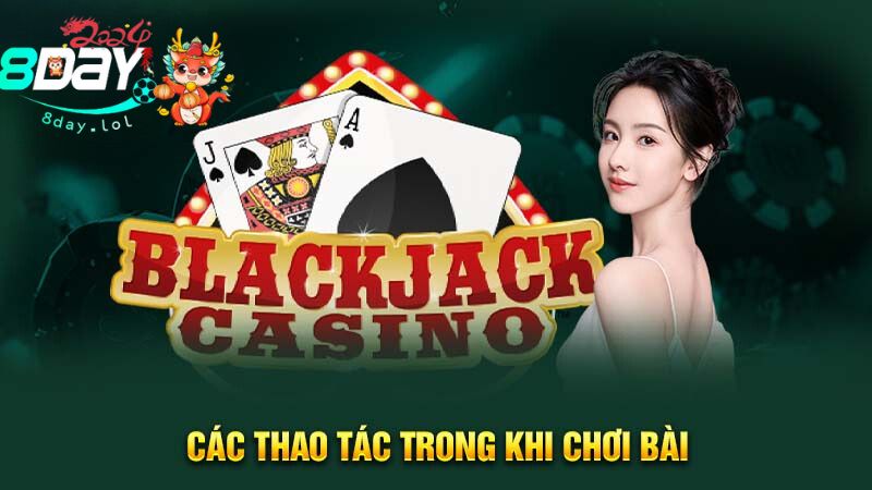 Các thao tác trong khi chơi bài