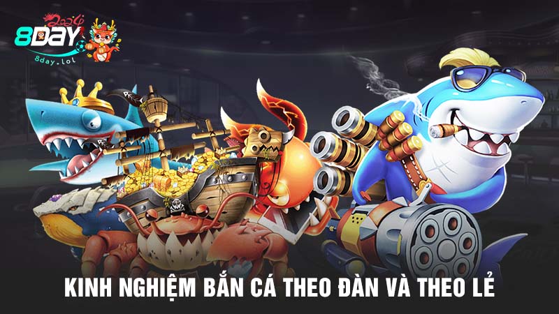 Kinh nghiệm bắn cá theo đàn và theo lẻ